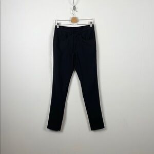 FootJoy Flat Front Athletic Stretch Golf Lightweight Men 30 Black Slim Fit Pants